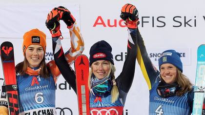 Mikaela Shiffrin a câştigat slalomul nocturn de la Flachau şi a obţinut a 94-a sa victorie în Cupa Mondială de Schi Alpin