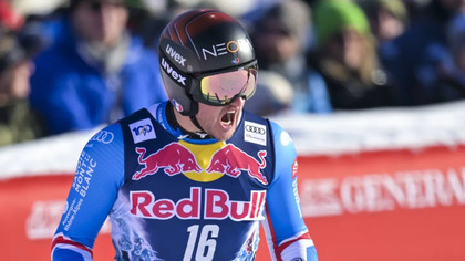 Nils Allegre a reuşit prima victorie în Cupa Mondială de Schi Alpin, pe legendara pârtie de la Garmisch-Partenkirchen
