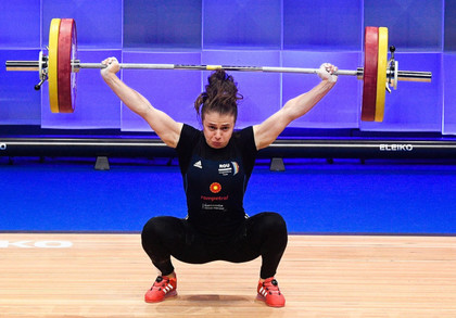 Loredana Toma, două medalii de aur la Campionatele Europene de haltere