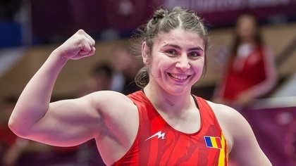 Kateryna Zelenykh şi Alexandra Anghel, medalii de argint pentru România la Europenele de lupte de la Bucureşti