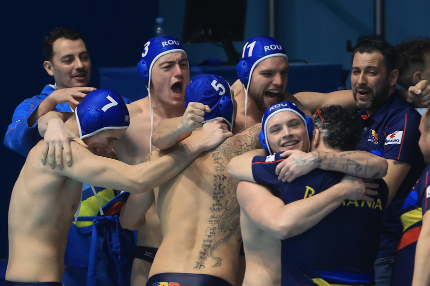 Adversarele naţionalei de polo în grupa A, la Jocurile Olimpice de la Paris