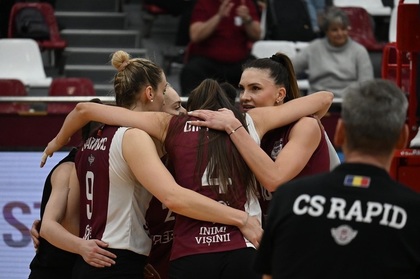 Rapid Bucureşti, ultima semifinalistă a Diviziei A la volei feminin