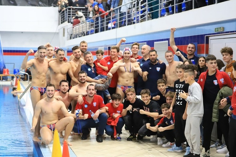 Steaua trece de Dinamo şi e campioană la polo pentru a opta oară la rând
