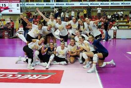 Campioana CSO Voluntari a câştigat Supercupa României, primul trofeu al sezonului în volei