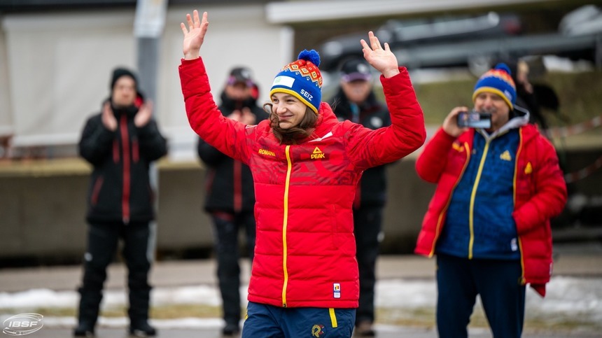 Andreea Grecu, bronz la monobob pentru România la Cupa Mondială de la Altenberg

