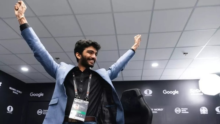 Indianul Gukesh, care a devenit cel mai tânăr campion mondial din istorie, a jucat în vară la Bucureşti, la Superbet Chess Classic Romania 