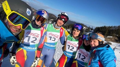 Echipa României de schi alpin, locul 16 la slalom paralel, la FOTE Bakuriani