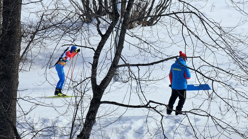 România a terminat pe locul 12 la biatlon ştafetă mixtă 4x6km, din cadrul FOTE