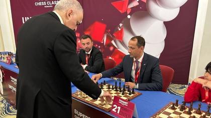 Garry Kasparov a deschis oficial etapa de la Bucureşti a Grand Chess Tour 2025
