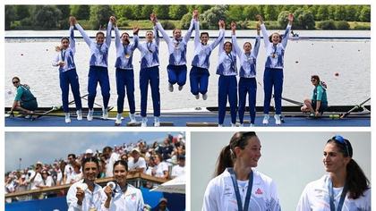 Zece medaliaţi olimpici la canotaj devin cetăţeni de onoare ai municipiului Craiova