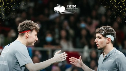 Încă un aur pentru România la Europenele U21 de tenis de masă. Darius Movileanu şi Eduard Ionescu, campioni la dublu 