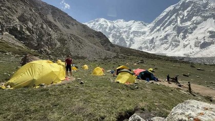 Alpinistul Horia Colibăşanu a ajuns în tabăra de bază a vârfului Nanga Parbat