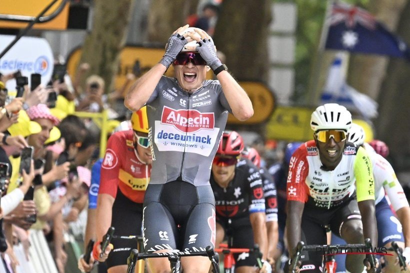 Belgianul Jasper Philipsen a câştigat prima etapă a Turului Franţei