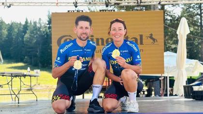 Două medalii de aur pentru tricolori la Campionatele Balcanice de Mountain Bike XCM