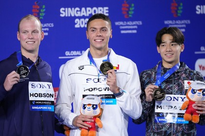 David Popovici, dezvăluire neaşteptată după aurul la 200 m liber: „M-a cuprins frica. L-am rugat pe tatăl meu să transmită că un voi mai concura”