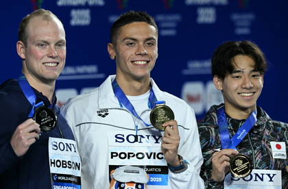 David Popovici după triumful din Singapore: “GOLD, BABY!”