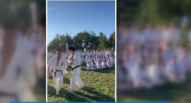 350 de practicanţi de Karate Kyokushin, din România şi străinătate, se antrenează pentru marele concurs de mâine de la Vaţa Băi