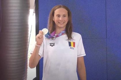 Daria Silişteanu, vicecampioană mondială de juniori la 100 de metri spate