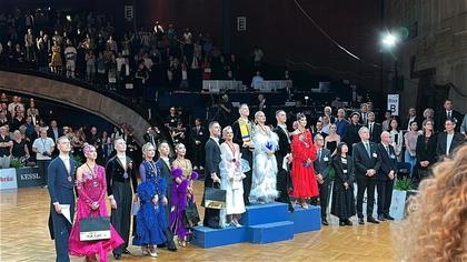 Performanţă pentru dansul sportiv românesc! Rareş Cojoc şi Andreea Matei au câştigat al doilea Grand Slam din carieră, la prestigiosul concurs German Open Championships