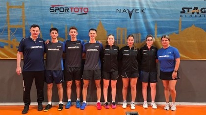 Tenis de masă: Aur şi bronz pentru România la Campionatele Balcanice de seniori