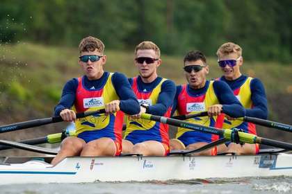 Echipajul de patru rame masculin şi echipajul de dublu rame masculi au cucerit medalii aur la CE Under-23
