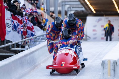 România a câştigat două medalii de bronz la Campionatele Mondiale de Starturi la Bob şi Skeleton