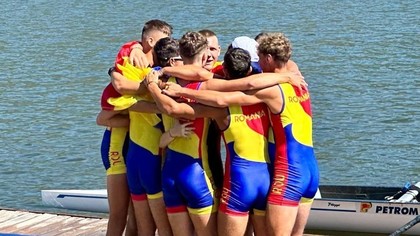 Zece medalii pentru România la Campionatele Balcanice de Canotaj de la Ioannina