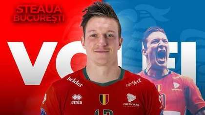 Voleibalistul belgian Seppe Baetens a semnat cu Steaua