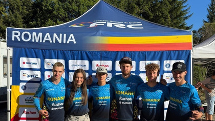 România a strălucit la Campionatele Balcanice de Downhill: două medalii de aur, două de argint