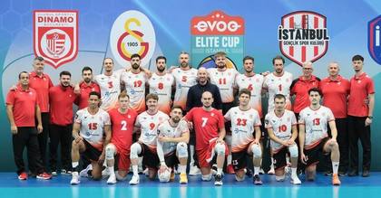 Echipa de volei Dinamo Bucureşti termină puternicul turneu amical din Turcia pe locul secund