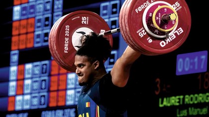 Medalie de argint pentru România la Mondialele de haltere: Luis Lauret, vicecampion la 110 kg