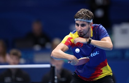 Echipa masculină a României s-a impus la 0 cu Slovacia, în grupele europeanului de tenis de masă pe echipe