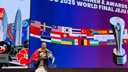 Gabriel Teodorescu, primul român care câstigă o medalie la Mondialul de Golf amatori