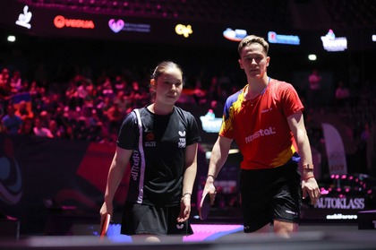 Iulian Chiriţa, vicecampion la dublu mixt, în cadrul mondialului de tenis de masă U19