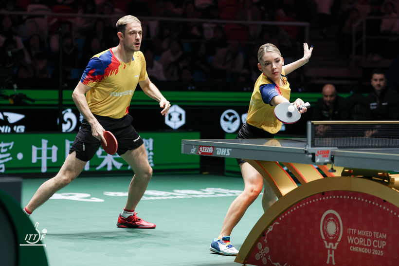 Tenis de masă: Prima victorie pentru România la Cupa Mondială Echipe Mixte 2025
