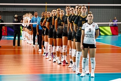 Alba Blaj a luat set puternicei VakifBank Istanbul, într-un meci din Liga Campionilor la volei feminin