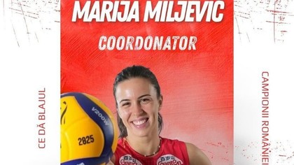 Jucătoarea din naţionala Serbiei a fost transferată de campioana Volei Alba Blaj
