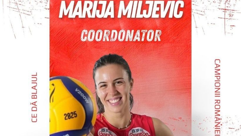 Jucătoarea din naţionala Serbiei a fost transferată de campioana Volei Alba Blaj
