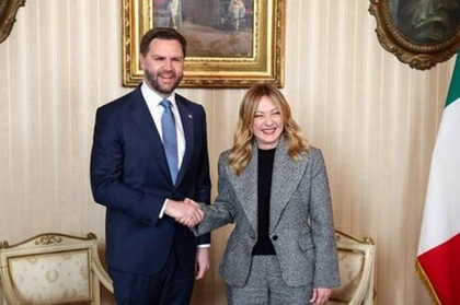 Giorgia Meloni şi JD Vance au salutat valorile comune, în cadrul întâlnirii lor de la Milano, cu ocazia Jocurilor Olimpice