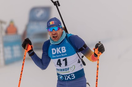 Biatlonistul George Buta a fost cel mai bine clasat român în concursul de individual de la JO