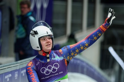 Corina Buzăţoiu încheie competiţia olimpică de sanie pe locul 25