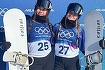 Kata Mandel şi Henrietta Bartalis au terminat cu bine concursul olimpic de snowboard cross