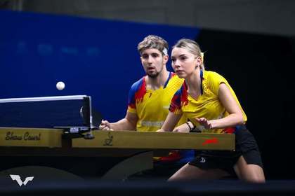 Bernadette Szocs şi Eduard Ionescu, aur la dublu mixt, în cadrul WTT Star Contender Chennai 2026