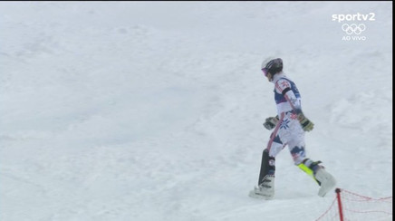 Frustarea imensă a lui Atle Lie McGrath după ce a ratat titlul olimpic. Norvegianul a luat-o spre pădure