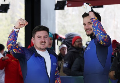 JO de iarnă: Zi cu mari emoţii pentru Team Romania. Mihai Tentea şi George Iordache evoluează în manşele 3 şi 4 la bob 