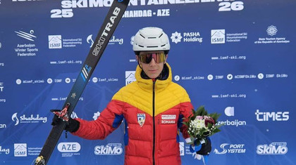 Încă un titlu european pentru România la schi-alpinism. Matei Petre, aur şi la Vertical U18