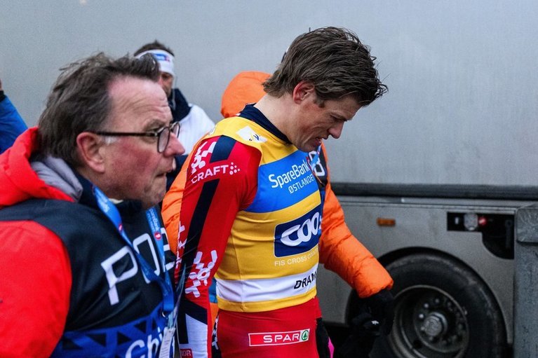 Johannes Klaebo, vedeta Jocurilor Olimpice de iarnă, spitalizat după ce a căzut şi s-a lovit la cap în competiţie