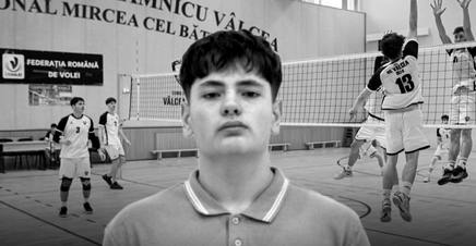 Tânăr voleibalist, decedat la 18 ani! Avea câştile pe urechi şi nu a auzit trenul