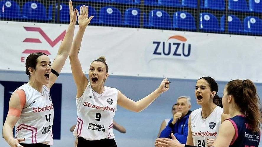 CSO Voluntari, a doua echipă calificată în semifinalele Diviziei A la volei feminin