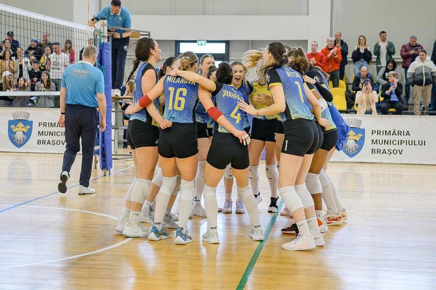 Alba Blaj şi vicecampioana CSO Voluntari, învinse în semifinalele Diviziei A la volei feminin